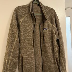 Men's Patagonia Zip-Up - Brown- XL